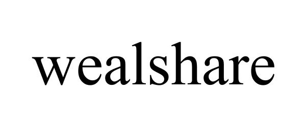 Trademark Logo WEALSHARE