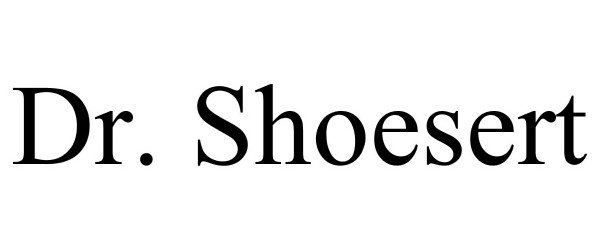 Trademark Logo DR. SHOESERT