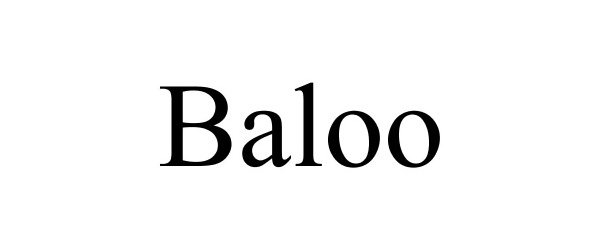 Trademark Logo BALOO