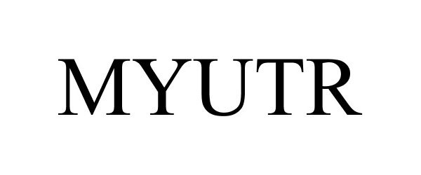 Trademark Logo MYUTR