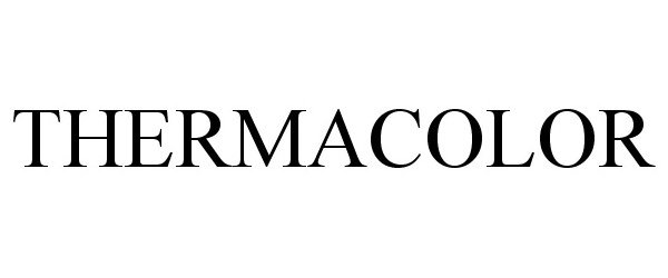 Trademark Logo THERMACOLOR