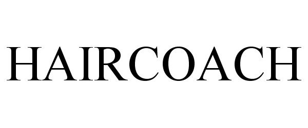 Trademark Logo HAIRCOACH