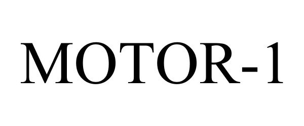 Trademark Logo MOTOR-1