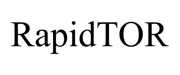 Trademark Logo RAPIDTOR