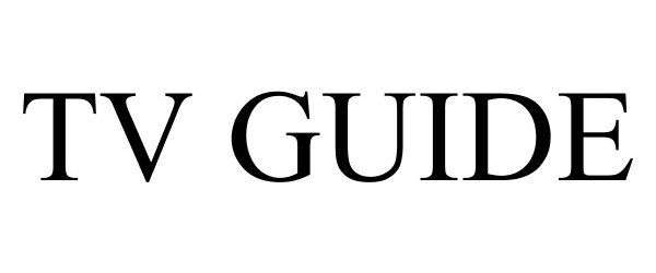 Trademark Logo TV GUIDE