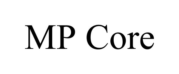 Trademark Logo MP CORE