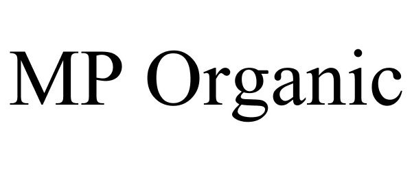 Trademark Logo MP ORGANIC