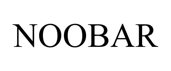 Trademark Logo NOOBAR