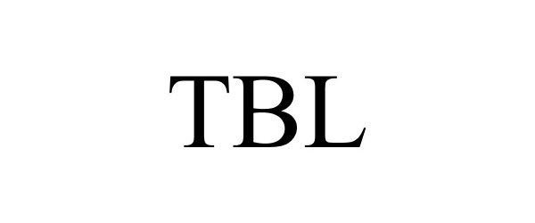 Trademark Logo TBL