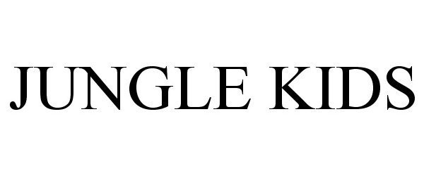 Trademark Logo JUNGLE KIDS