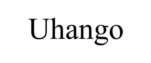 Trademark Logo UHANGO