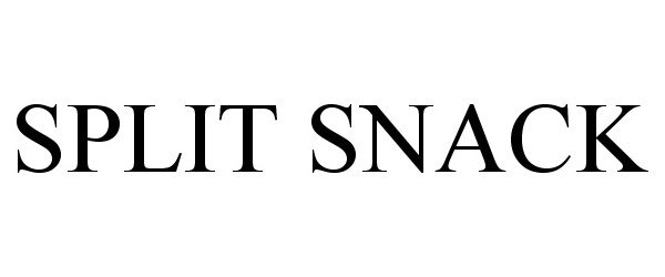 Trademark Logo SPLIT SNACK