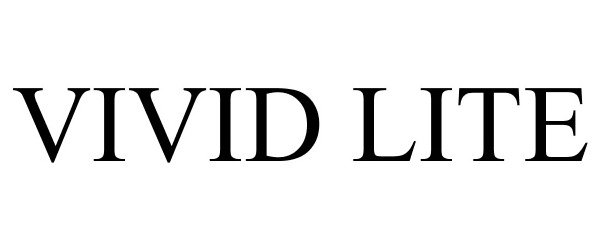 Trademark Logo VIVID LITE