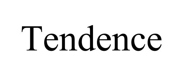 Trademark Logo TENDENCE