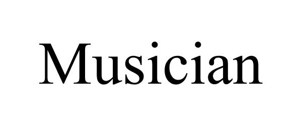 Trademark Logo MUSICIAN