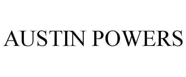 Trademark Logo AUSTIN POWERS