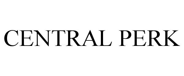 Trademark Logo CENTRAL PERK