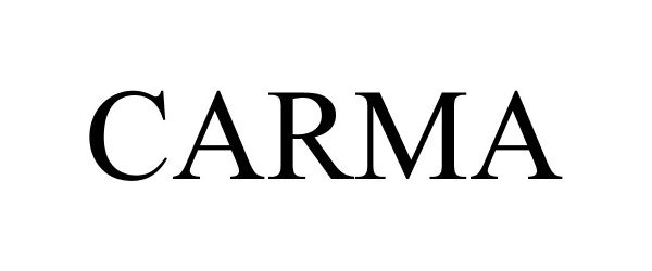 Trademark Logo CARMA