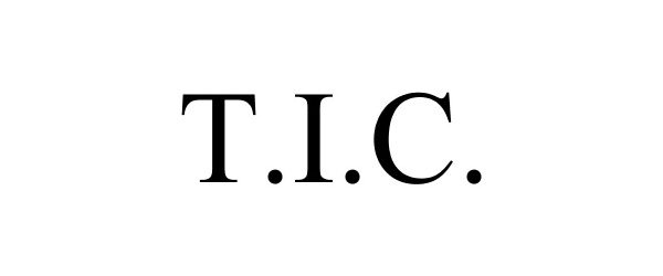 Trademark Logo T.I.C.