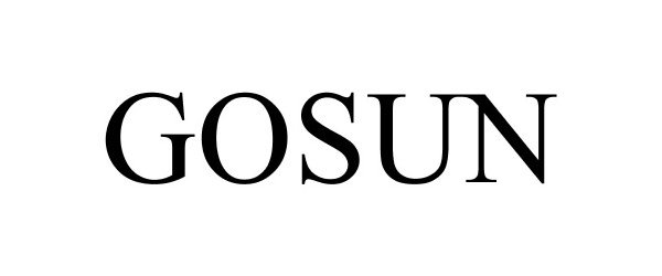 Trademark Logo GOSUN