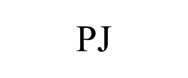 Trademark Logo PJ