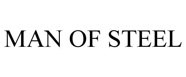 Trademark Logo MAN OF STEEL