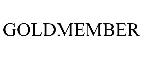 Trademark Logo GOLDMEMBER