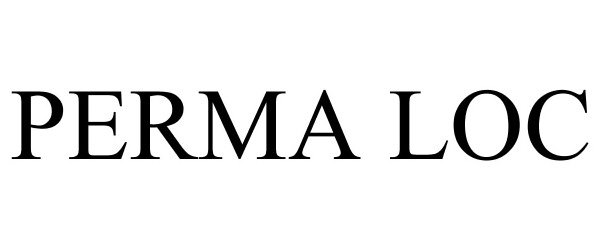Trademark Logo PERMA LOC