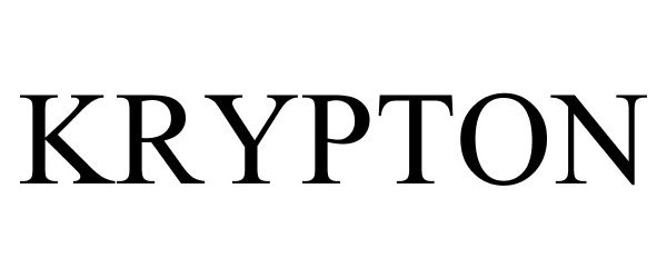 Trademark Logo KRYPTON