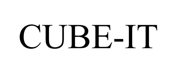 Trademark Logo CUBE-IT
