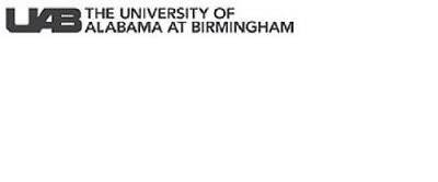 Trademark Logo UAB THE UNIVERSITY OF ALABAMA AT BIRMINGHAM