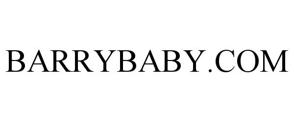 Trademark Logo BARRYBABY.COM