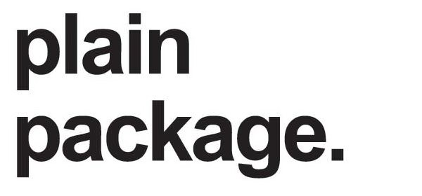Trademark Logo PLAIN PACKAGE.