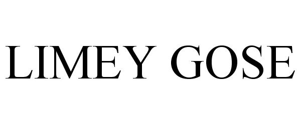 Trademark Logo LIMEY GOSE