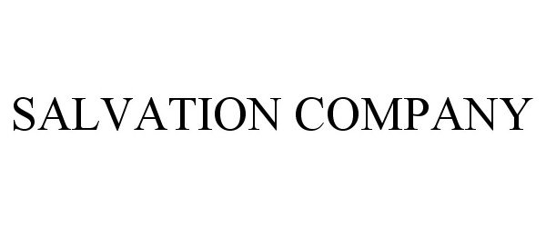 Trademark Logo SALVATION COMPANY