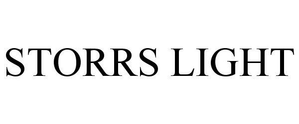 Trademark Logo STORRS LIGHT