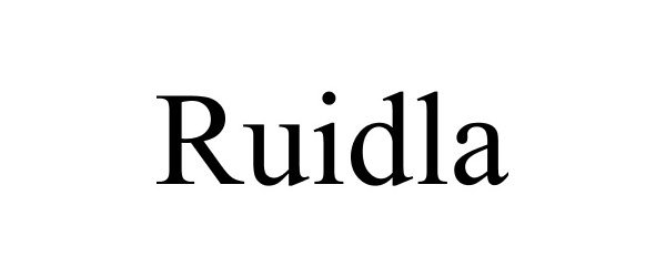 Trademark Logo RUIDLA