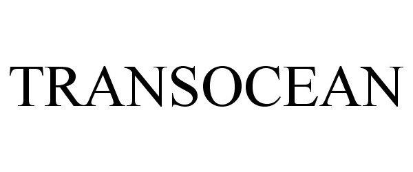 Trademark Logo TRANSOCEAN