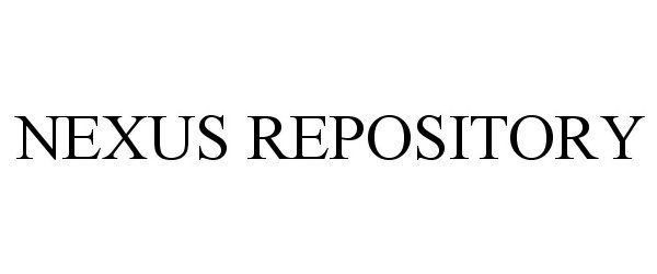  NEXUS REPOSITORY