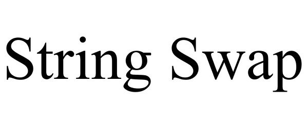 Trademark Logo STRING SWAP