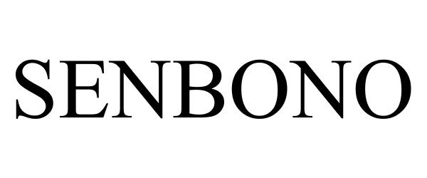 Trademark Logo SENBONO