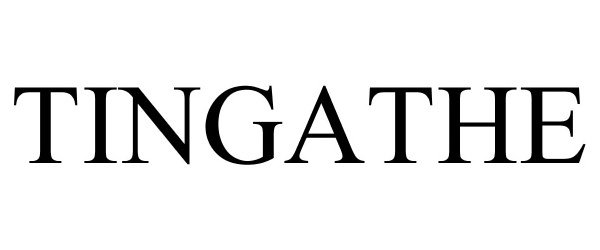 Trademark Logo TINGATHE