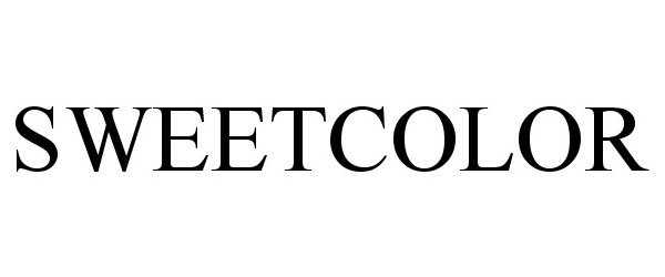 Trademark Logo SWEETCOLOR