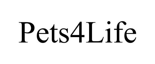 Trademark Logo PETS4LIFE