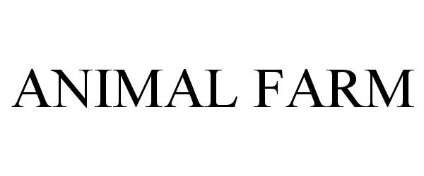 Trademark Logo ANIMAL FARM