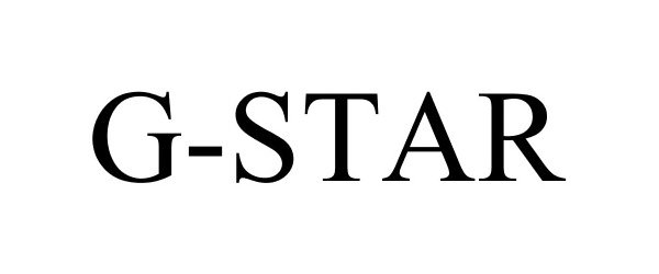 Trademark Logo G-STAR