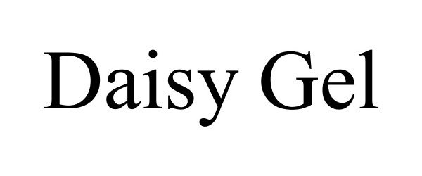 Trademark Logo DAISY GEL