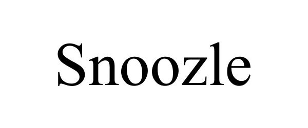 Trademark Logo SNOOZLE