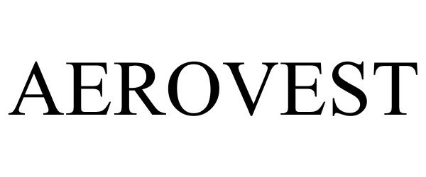 Trademark Logo AEROVEST