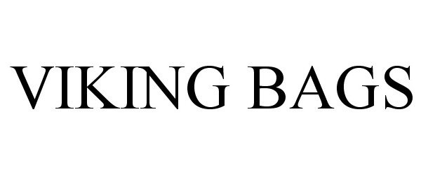 Trademark Logo VIKING BAGS